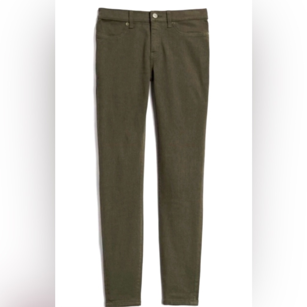NWOT Lakeview Denim for Stitch Fix Alex Skinny Ankle Jeans Stretch Olive 31